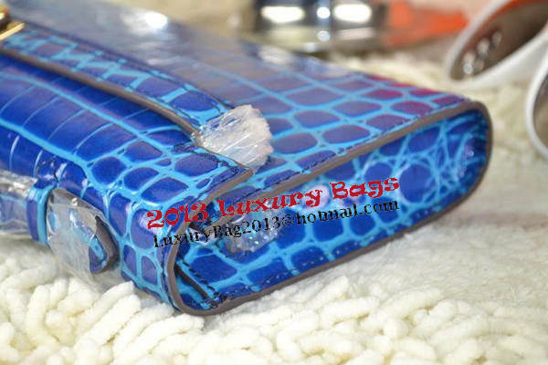 Hermes Kelly Clutch Bag Croco Leather K31 Royal Hermes Kelly Clutch Bag Croco Leather K31 Royal