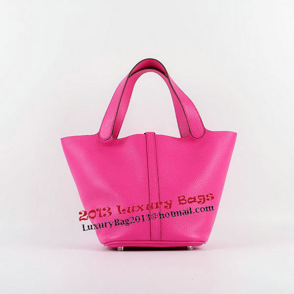 Hermes Picotin Lock MM Bag in Original Leather H8616 Rose
