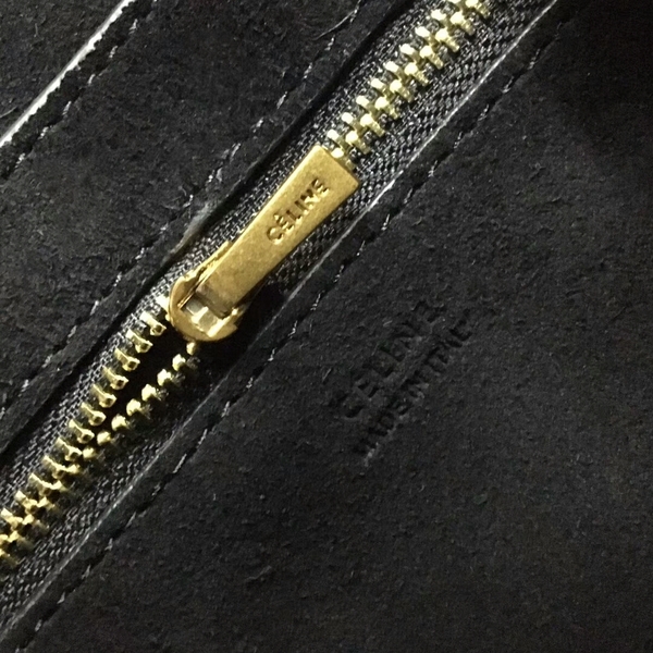 Celine Cabas Phantom Bags Lichee Pattern Leather 77426 Black Celine Cabas Phantom Bags Lichee Pattern Leather 77426 Black