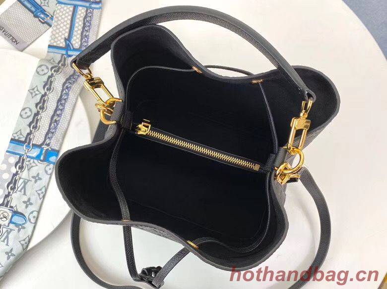 Louis Vuitton Monogram Empreinte Neonoe Original Leather M45256 Black
