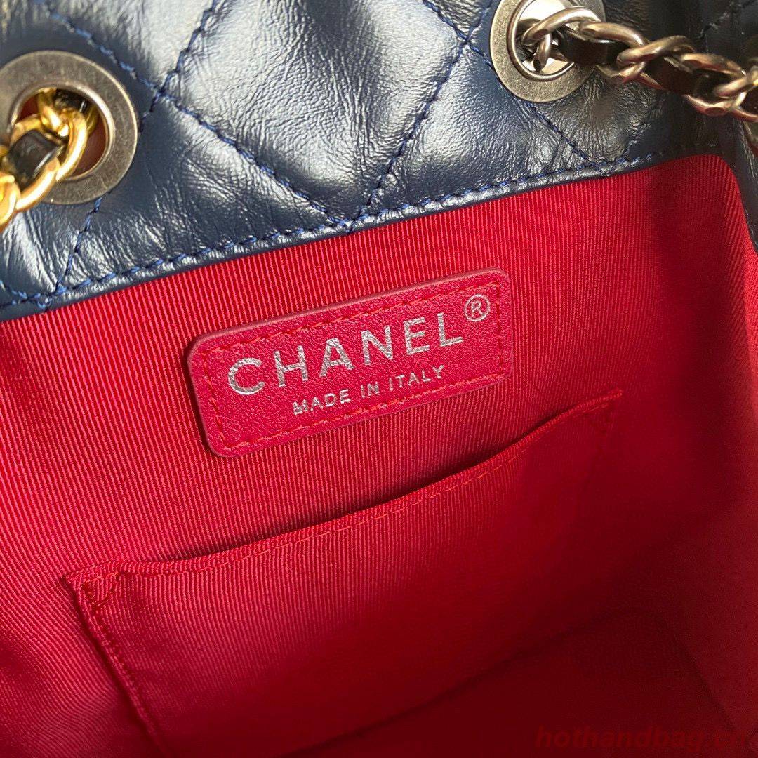 Chanel gabrielle small backpack A94485 blue Chanel gabrielle small backpack A94485 blue