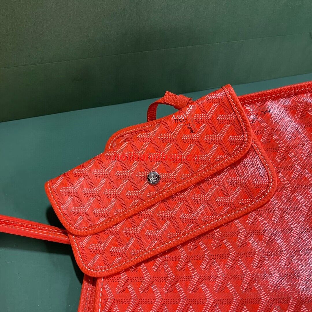 Goyard Hardy 2 Original Calfskin Leather Pet Bag 20299 Orange