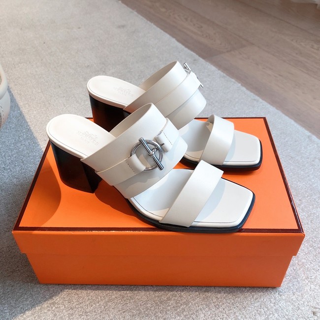 Hermes WOMENS SANDAL Heel 6.5CM 55861-3