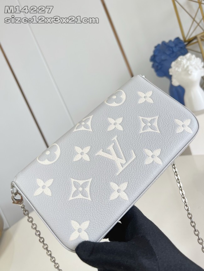 Louis Vuitton Felicie Pochette M14227 Brume & Quartz