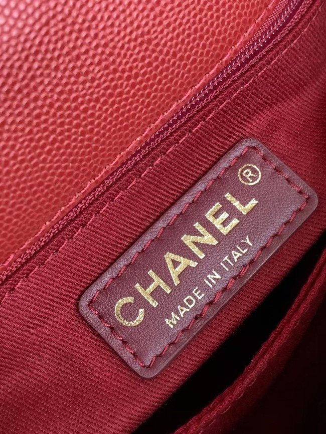 Chanel MINI FLAP BAG WITH TOP HANDLE AS2215-11
