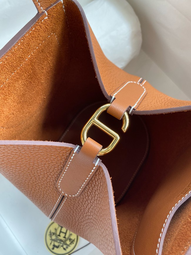 Hermes in the loop Togo Leather Bag H3369-26