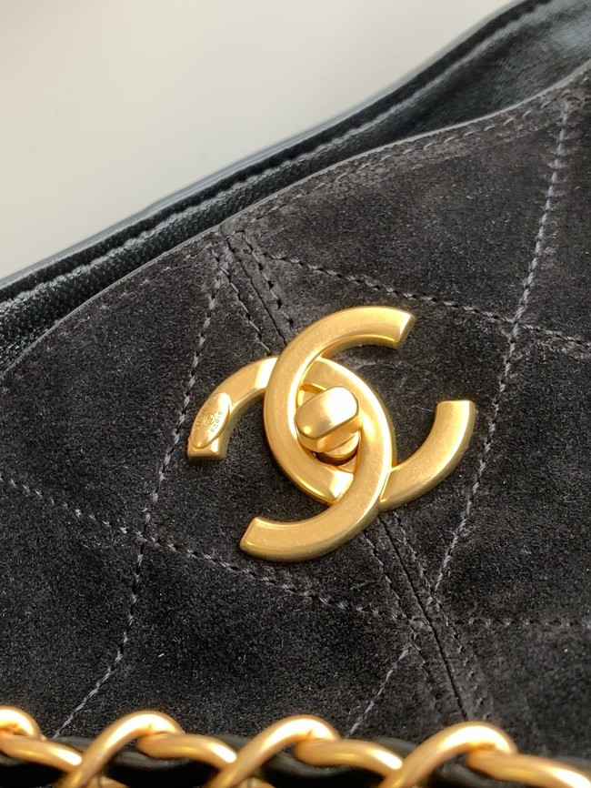 CHANEL Shopping Bag AS5434 black&black