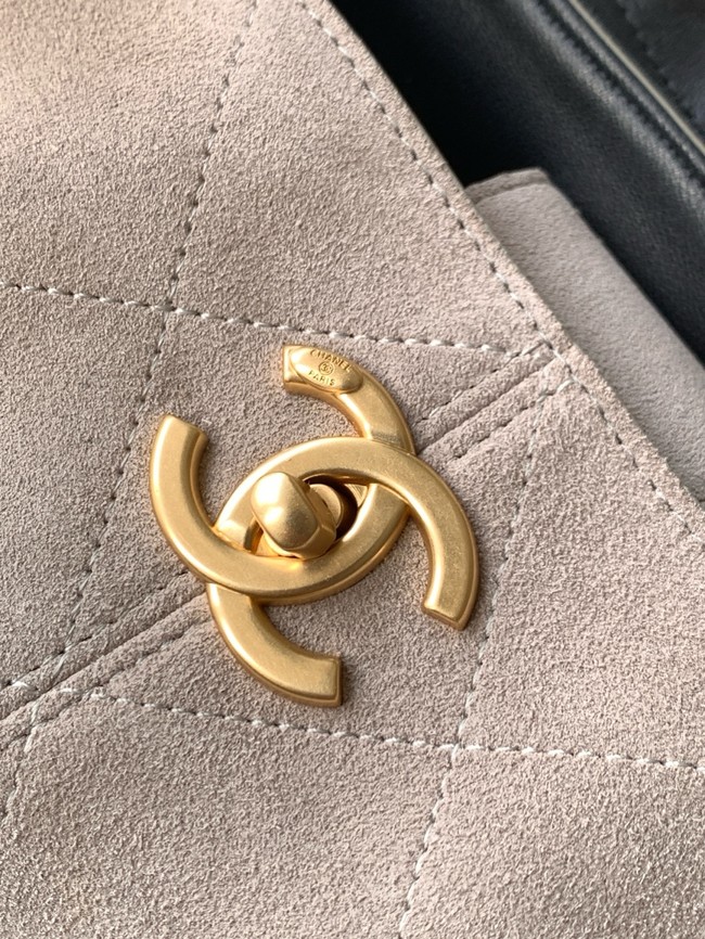 CHANEL Shopping Bag AS5434 black&gray