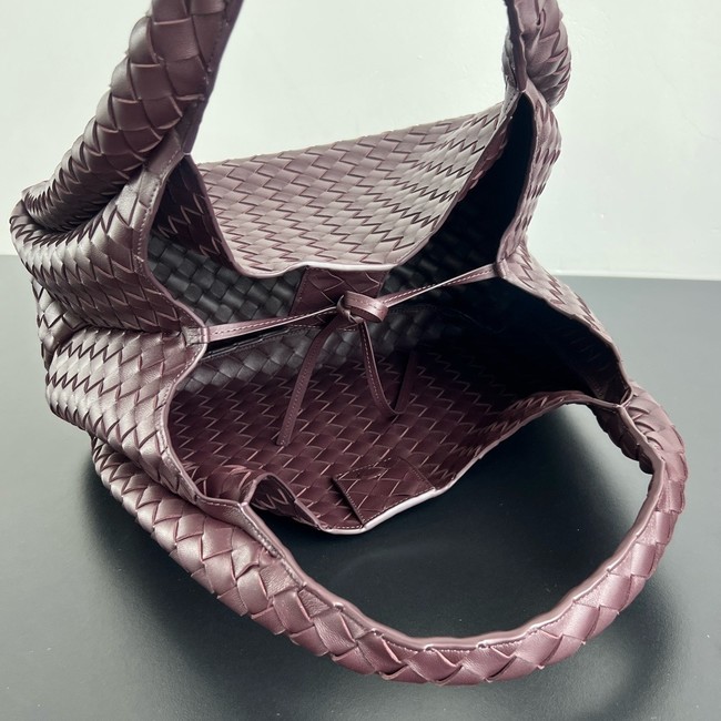 Bottega Veneta Large Campana 844250 Dark barolo