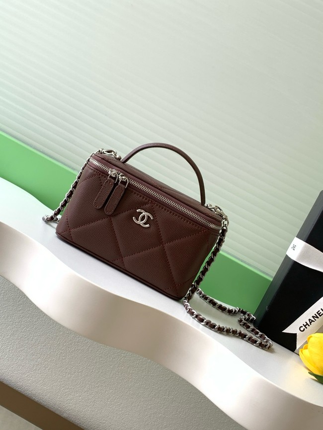 Chanel Long Vanity with chain AP4933 brown