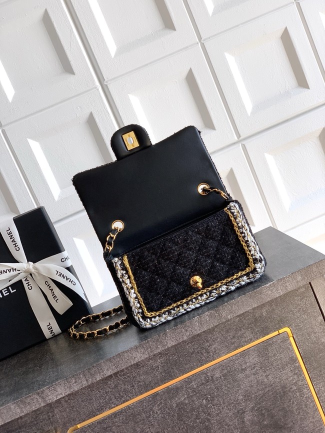 Chanel Mini Classic Handbag A69900 black