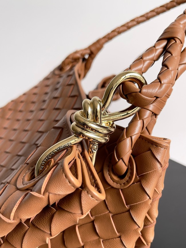 Bottega Veneta Parachute 826212 Natural&Brass finish