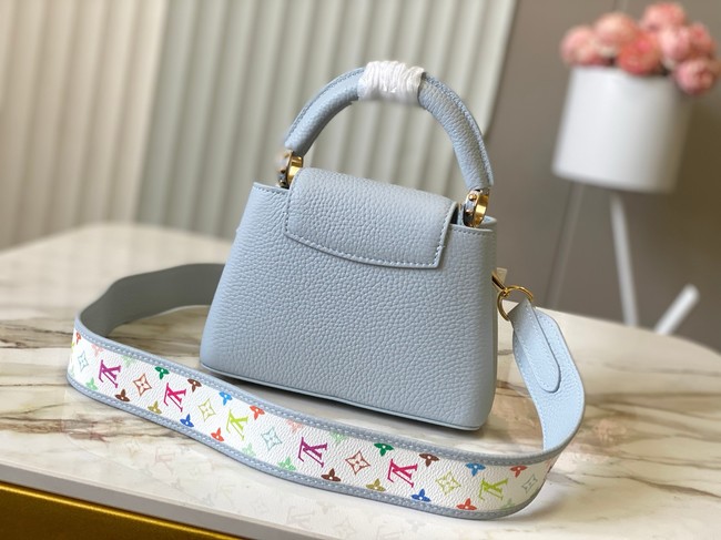 Louis Vuitton NEW LV x TM Capucines BB M27638 blue