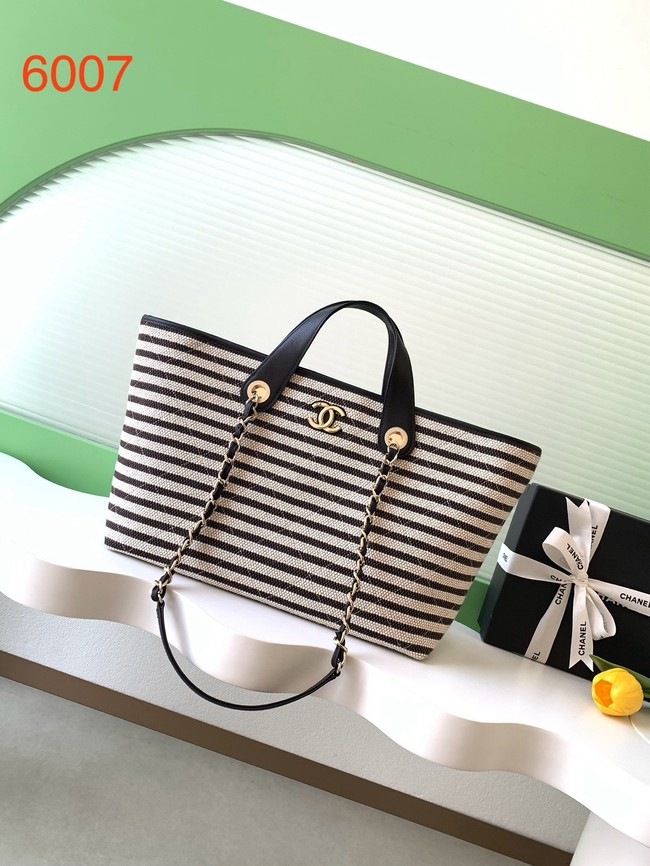 CHANEL Large Tote AS60074 black