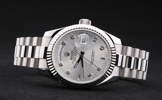 Rolex Day-Date Men stainless Steel Crown Watch-RD2884 Rolex Day-Date Men stainless Steel Crown Watch-RD2884